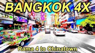 High-Speed Hustle: Exploring Bangkok Chinatown at 4X Speed!