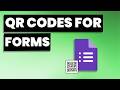 How to create qr code for google forms