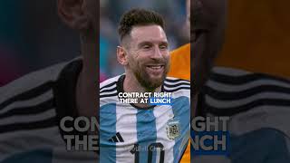 Messi S Career Started With A Napkin