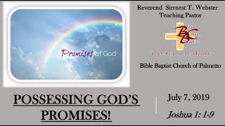 POSSESSING GOD’S PROMISES