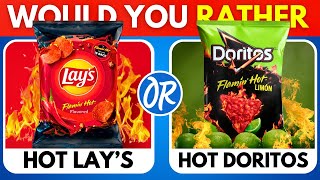 Would You Rather? Snacks & Junk Food Edition 🍕🍔