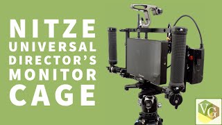 Nitze Universal Director's Monitor Cage with Adjustable Handles | Budget Setup