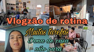 Vlogzão de Rotina/Dois dias comigo/fiz muitas coisas em casa/E um arrume-se comigo