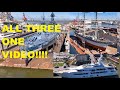 USS Texas Battleship  Drydock, Tallship Elissa, Ruby Princess , and Boardwalk Yacht Galveston Texas