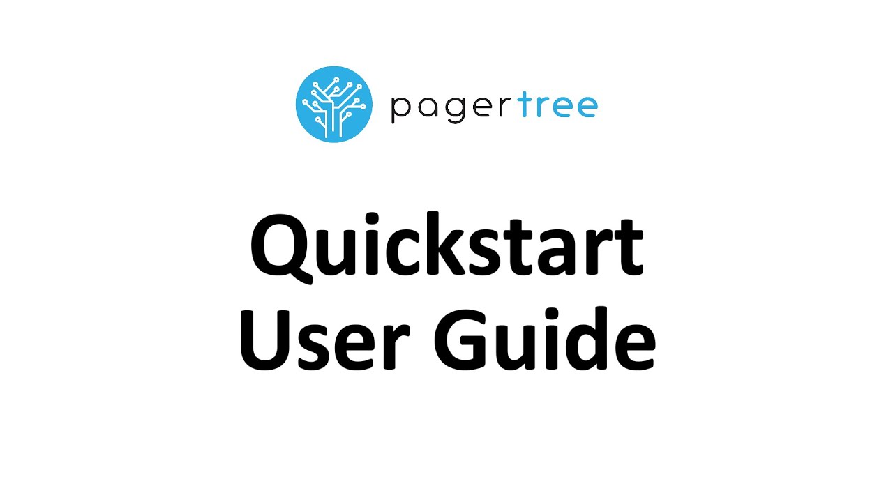 Pagertree On Call User Quickstart Guide Youtube