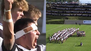 Entire school turns out to perform Haka in New Zealand schoolboy match | Sky Sport NZ | RugbyPass