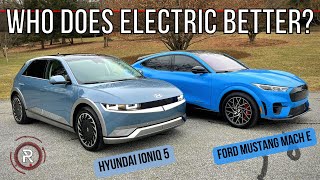 2022 Hyundai Ioniq5 Vs. Ford Mustang Mach E – Which Brand Did A Better Electric SUV?