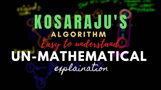 #Algasm 4: Kosaraju's Algorithm - Easy Intuitive Explaination 😇