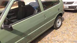 Fiat Uno S 1985/86 Verde Placa Preta