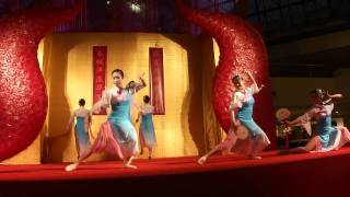 彝族 : 异曲新词 杭州艺术学校 春城洋溢华夏情 來福士城 Chinese Group Dance by Hangzhou Art School @ Raffles City