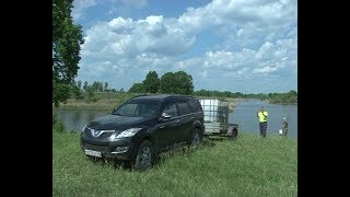 Зарыбление пруда в Моршанском районе