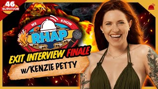 Survivor 46 Finale Interview with Kenzie Petty
