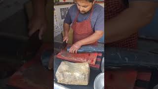 Surmai Cutting.king Fish सुरमई फिश कटिंग.#viralvideo #viwes #yutubeshorts #viral #yutube #india