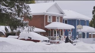 Buffalo Snow Storm arrived Niagara region and Niagara Falls Saturday November 19 2022