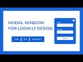 How To Create Modal Window/Popup Window With HTML CSS & JAVASCRIPT