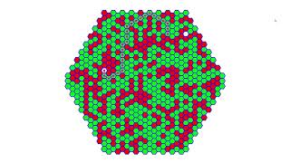 A* pathfinding algorithm on a cube-based hexagonal grid