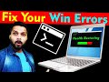 💻 ये तीन Command पूरे Computer की Service कर देंगी | Fix Windows Errors using CMD