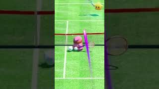 飛びつきは硬直で失点の危機【マリオテニスACE】 #shorts #tennis #mario #ゲーム #マリオテニスエース