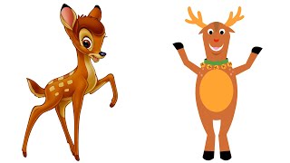 Bambi Meets Rudy the Reindeer (Requested By @brandonlai3719)