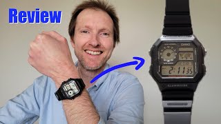 Casio Watch With World Map (Model: AE-1200WH-1AVCF) Review