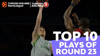 Turkish Airlines EuroLeague Regular Season Round 23 Top 10 Plays