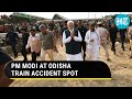 PM Modi visits Coromandel Express crash site in Balasore; Reviews situation in Odisha | Watch