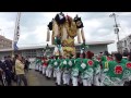 新居浜太鼓祭り2011 労災病院前（国領川河川敷）③