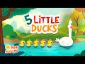 Islamic Songs For Kids 🪿 Five Little Ducks ☀️ Raef & MiniMuslims