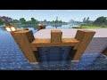 minecraft how to build a medieval harbor minecraft tutorial