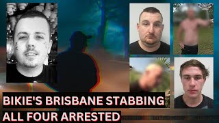 All four arrested | Bikie's Brisbane Stabbing | Levi Johnson