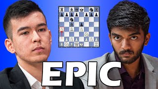 EPIC | Abdusattorov vs Gukesh | Tata Steel Chess 2025