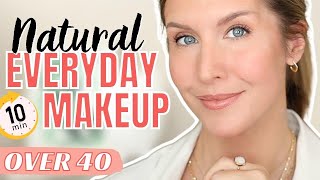 Easy Natural Everyday Makeup | Over 40 Beauty