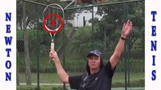 Newton Tenis - Exercício para acelerar a raquete no saque