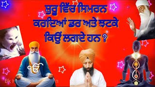 NO 46. ਗੁਰੂ ਪਿਆਰਿਓ 🙏 ਸ਼ੁਰੂ ਵਿੱਚ ਸਿਮਰਨ ਕਰਦਿਆਂ ਡਰ ਅਤੇ ਝਟਕੇ ਕਿਉਂ ਲਗਦੇ ਹਨ..........