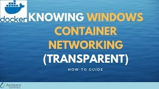 Windows container networking - Transparent