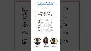 அடிப்படை சப்பானியமொழி தமிழில் - 10 | Basic Japanese in Tamil – 10