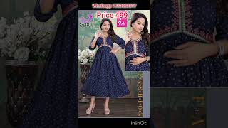 🌹liva kurties 🌺 price: 499 🌺#viral#aliya #meesho #kurti #trending #youtubeshorts