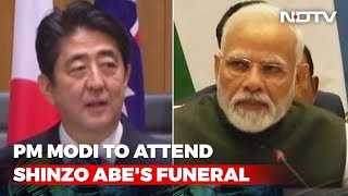 PM Modi To Visit Japan On Sep 27 To Attend Funeral Of Japan Ex PM Shinzo Abe | The News