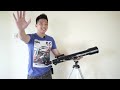 celestron powerseeker 70az teleskop bulan 3 juta dengan pengunci fokus unboxing u0026 review