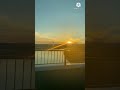 【綺麗だったので撮ってみた】 ショートです♪ 夕日 夕焼け 夕陽 サンセット sunset 景色 風景