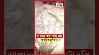 আগুনের গ্রাসে গোটা Narkeldanga Slum, আতঙ্কিত স্থানীয়রা! Fire । N18S । #shorts