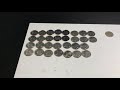 coin roll hunting dimes found multiple silver dimes