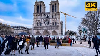 Paris , France  🇫🇷 -Walking Tour (4k Ultra HD 60fps) | Paris 4K | A Walk In Paris