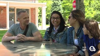 Penpals from Northeast Ohio and Brazil finally meet at 33 years