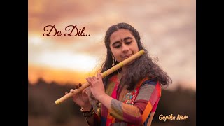 Do Dil Mil Rahe Hain...Flute Cover by Gopika Nair  #srk #pardes #shahrukhkhan #sonymusic #hindimovie