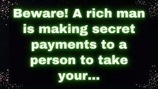 ⚠️ Beware! 💰 A rich man is making secret payments to someone to take your... 🚨👤