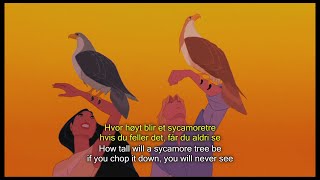 Pocahontas: Colors of the Wind (Farger i en vind) [Norwegian and English subtitles]