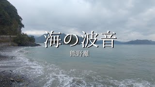 【海の波音】白波の立つ熊野灘を眺める〜三重県尾鷲市〜