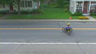 Bicycle Man Recumbent U Turn