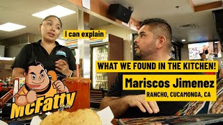 What we found in the kitchen at Mariscos Jimenez! Fontana, CA